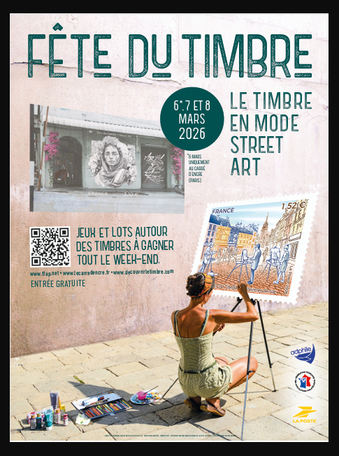  Fête du timbre <br>Affiche