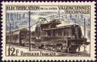 timbre N° 1024, Electrification de la ligne Valenciennes-Thionville