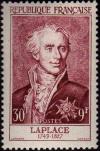 timbre N° 1031, Pierre Simon de Laplace (1749-1827) mathématicien, astronome, physicien