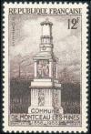 timbre N° 1065, Centenaire de l'érection en commune de Montceau les mines