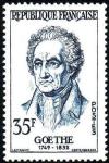  Johann Wolgang von Goethe (1749-1832) romancier, dramaturge, poète 