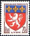 timbre N° 1181, Armoiries de Lyon