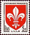 timbre N° 1186, Armoiries de Lille