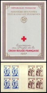 timbre Carnet croix rouge N° 2006, Carnet Croix Rouge
