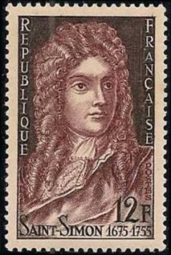  Saint-Simon (1675-1755) Louis de Rouvroy, 2e duc de Saint-Simon 