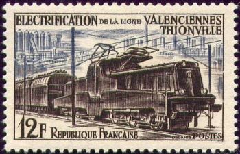  Electrification de la ligne Valenciennes-Thionville 