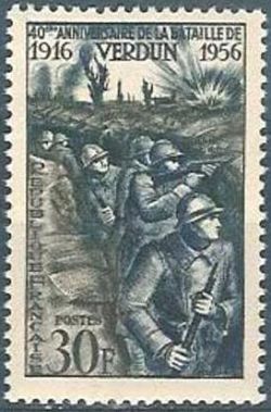  40ème anniversaire de la victoire de Verdun 