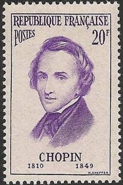  Frédéric Chopin (1810-1849) musicien polonais 