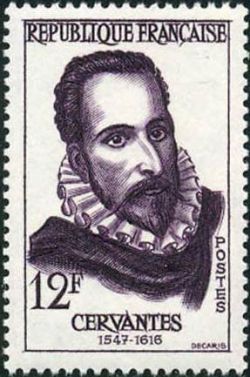  Miguel Cervantès de Saavedra (1547-1616) créateur du personnage « Don Quichotte » 