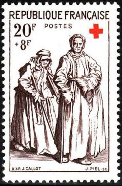  Croix rouge <br>La Mendiante et la Borgnesse