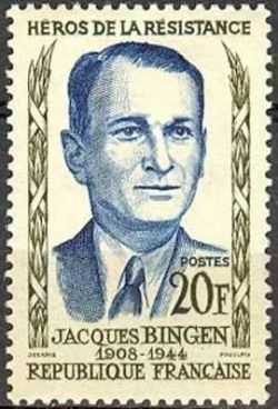  Jacques Bingen (1908-1944) héros de la résistance 