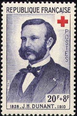  Croix rouge <br>Jean-Henri Dunant (1828-1910)