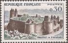 timbre N° 1236, Château de Fougères