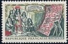 timbre N° 1343, Tricentenaire de la manufacture des Gobelins