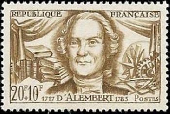  Jean d'Alembert (1717-1783) mathématicien 
