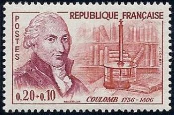  Coulomb (1736-1806) Physicien électricien 