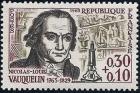 timbre N° 1373, Nicolas Vauquelin (chimiste bicentenaire de sa naissance)