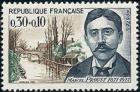 timbre N° 1472, Marcel Proust (1871-1922) écrivain