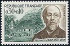 timbre N° 1475, Hippolyte Taine (1828-1893), philosophe et historien français