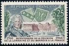 timbre N° 1483, Bicentenaire de l'intégration de la Lorraine et du Barrois à la France