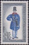 timbre N° 1549, Journée du timbre - Facteur rural vers 1830