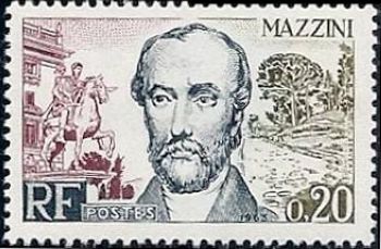  F Mazzini, homme d'état italien 
