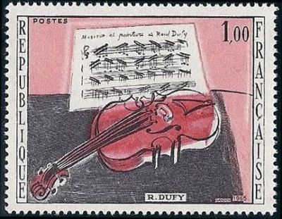  Raoul Dufy «Le violon rouge» 