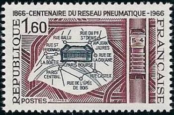  Centenaire de la poste pneumatique à Paris 