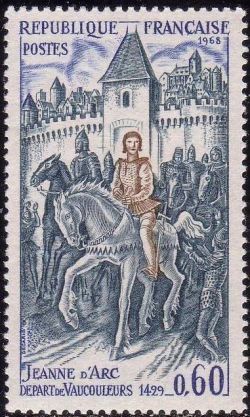  Jeanne d'Arc (1412-1431) départ de Vaucouleurs (1429) 