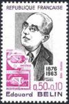 timbre N° 1708, Edouard Belin (1876-1963) inventeur du bélinographe