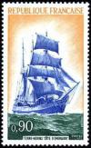 timbre N° 1717, Terre Neuvas «Côte d´Émeraude»