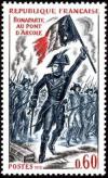 timbre N° 1730, Bonaparte au pont d'Arcole