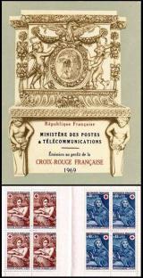 timbre Carnet croix rouge N° 2018, Carnet Croix Rouge