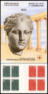 timbre Carnet croix rouge N° 2021, Carnet Croix Rouge