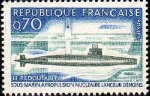  Sous marin «Le Redoutable» à propulsion nucléaire 