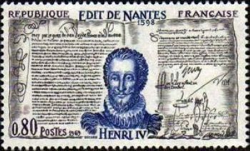  Henri IV (1533-1610) et L'Édit de Nantes - 1598 