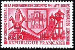  43ème congrès national de la fédération des sociétés philatéliques françaises à Lens 