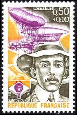  Santos Dumont (1873-1932) aviateur, constructeur de ballons 