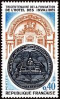timbre N° 1801, Tricentenaire de la fondation de l'hotel des Invalides