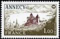 timbre N° 1935, 50ème congrès national de la fédération des sociétés philatéliques françaises à Annecy
