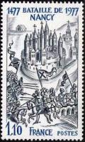 timbre N° 1943, Bataille de Nancy 1477