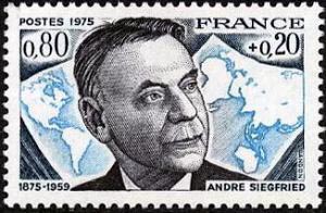  André Siegfried (1875-1959) historien et géographe 