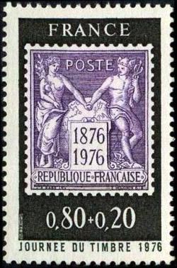  Centième anniversaire du «Type Sage» - Journée du timbre 