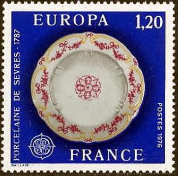  Europa - CEPT <br>Porcelaine de Sèvres 1787