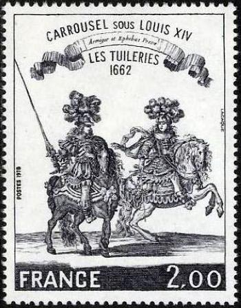  Carrousel sous Louis XIV - Les tuilleries 1662. 