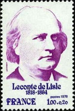  Leconte de Lisle (1818-1894) poète français 