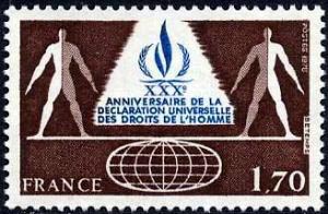  30ème anniversaire de la déclaration universelle des Droits de l'homme 