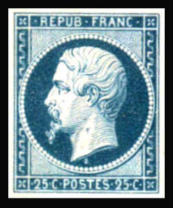  Prince président Louis Napoléon 25 c 