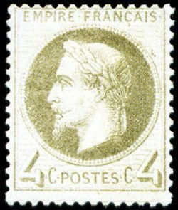  Napoléon III 4 c - Empire lauré 