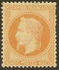  Napoléon III 40 c - Empire lauré 